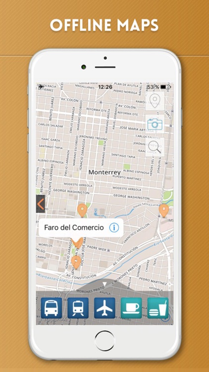 Monterrey Travel Guide and Offline Street Map screenshot-4