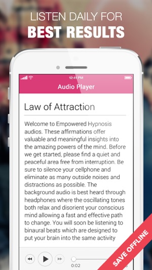 Hypnosis for Law of Attraction(圖5)-速報App