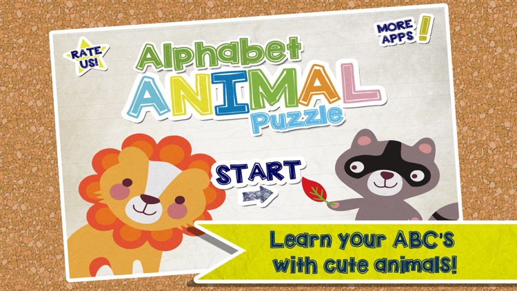 Alphabet Animal Puzzle Free screenshot-3