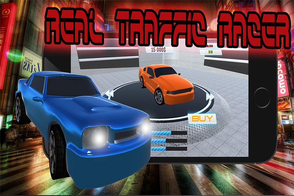 Real Traffic Racer Drag Speed Highway - 3d Racing screenshot 2