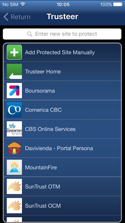 Trusteer Mobile Browser