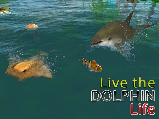 ドルフィンシミュレータ3D - 水中の魚のシミュレーションゲームのおすすめ画像3