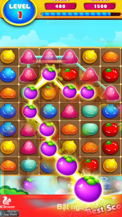 Fresh Fruit Connection - Free Match 3 Game Edition