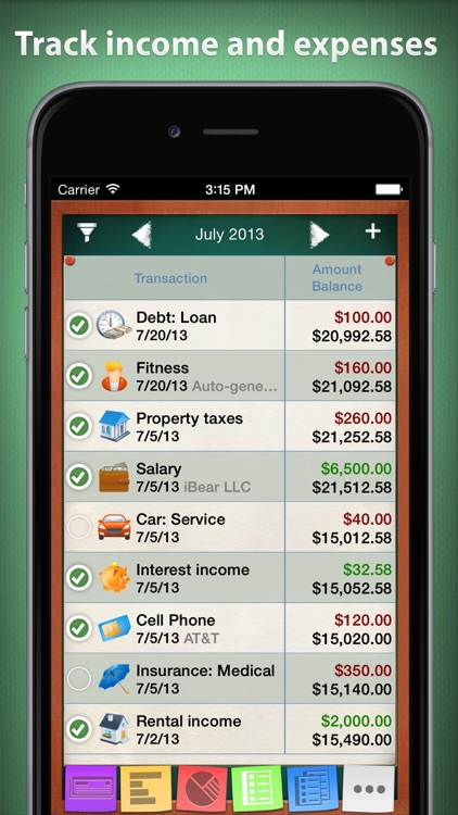 Checkbook HD Lite - Personal Finance