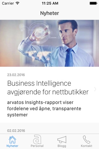 Arvato screenshot 2