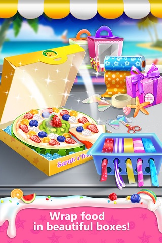 Sarah's Frozen Food Stand - Summer Snack Maker screenshot 4