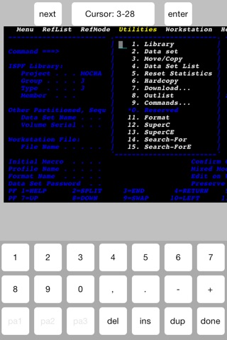 TN3270 Lite screenshot 2