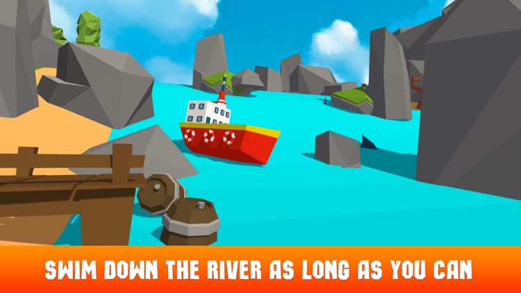 Pixel Boat Crash: Faily Brakes