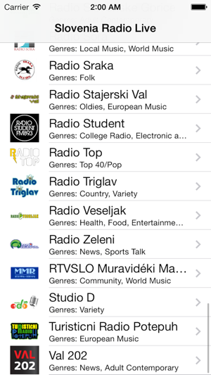 Slovenia Radio Live Player (Slovene or Slovenian / slovenski(圖3)-速報App