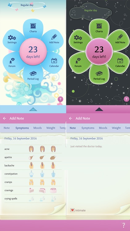 Period Diary (Period, Fertile & Ovulation Tracker) screenshot-4