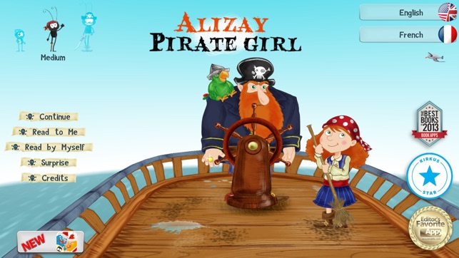 Alizay, pirate girl