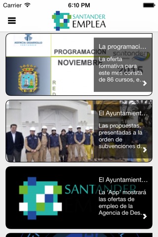 Santander emplea screenshot 3