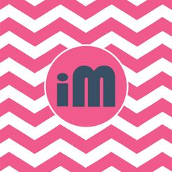 ‎iMonogram - Create your own custom wallpapers and backgrounds