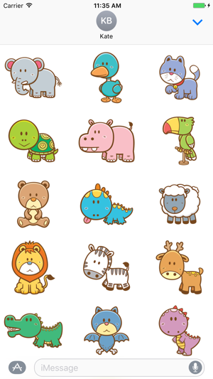 Sticker Me: Cute Animals(圖2)-速報App