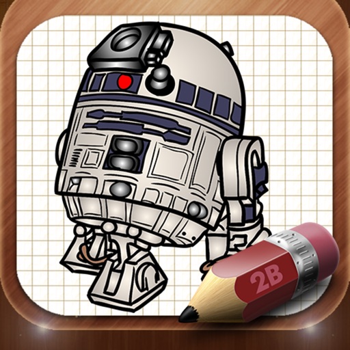 Easy Draw Star Wars edition iOS App