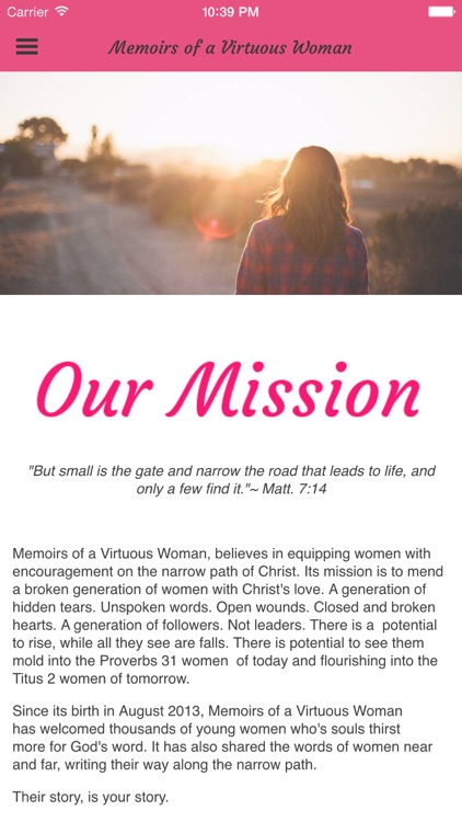 Memoirs of a Virtuous Woman