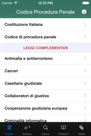 Codice di Procedura Penale ME screenshot 2