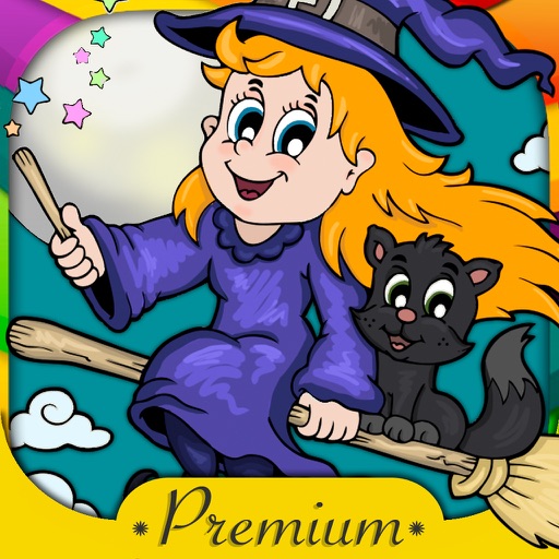 Halloween & monsters coloring pages - Premium iOS App