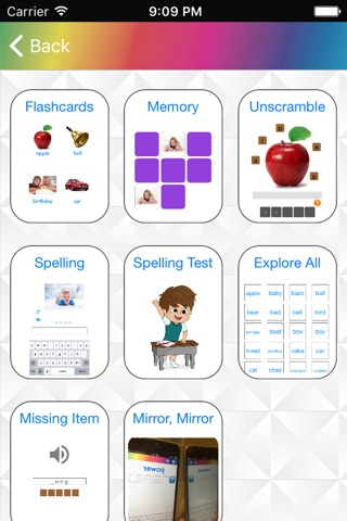 Sight Words - Dolch, Fry and Custom sightwords screenshot 2