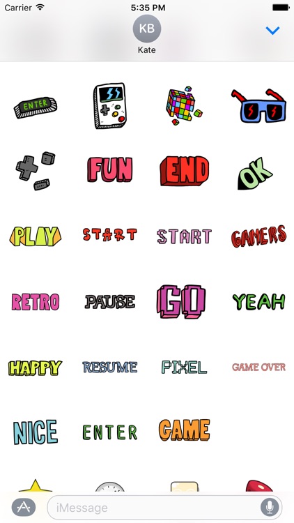 Game Stickers