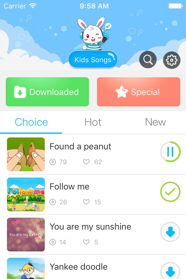 Kids Songs，Children Song, Learning Kids song，English Songs for Children 1-9 Years Old screenshot 2