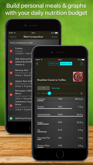 food traffic light system on the app store screenshots