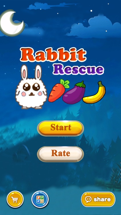 Rabbit Rescue - Collect carrots and rescue lost pet rabbit