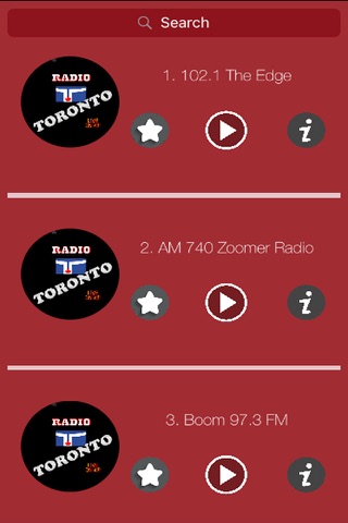 Toronto Radios - Top Stations Music Player FM AM screenshot 3