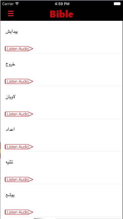 هزارۀ نو کتاب مقدس (Audio) screenshot-4