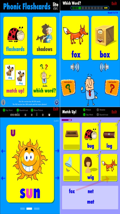 Phonic Flashcards lite CVC