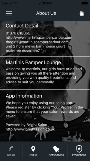 Martinis Pamper Lounge(圖2)-速報App