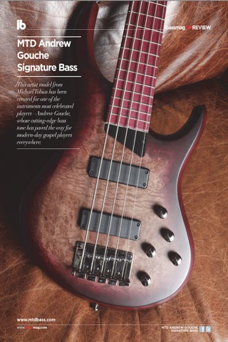 iBass Magazine - bass guitar lessons & bass gear screenshot 4
