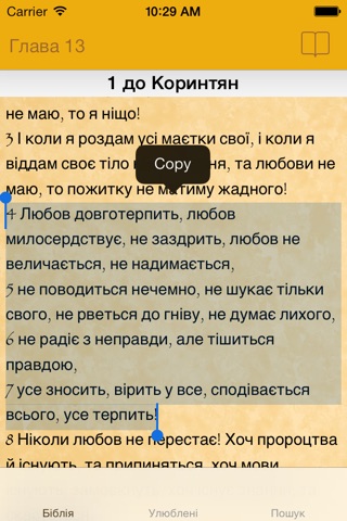 Біблія screenshot 3