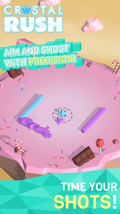Crystal Rush! Color Shoot Arcade Game