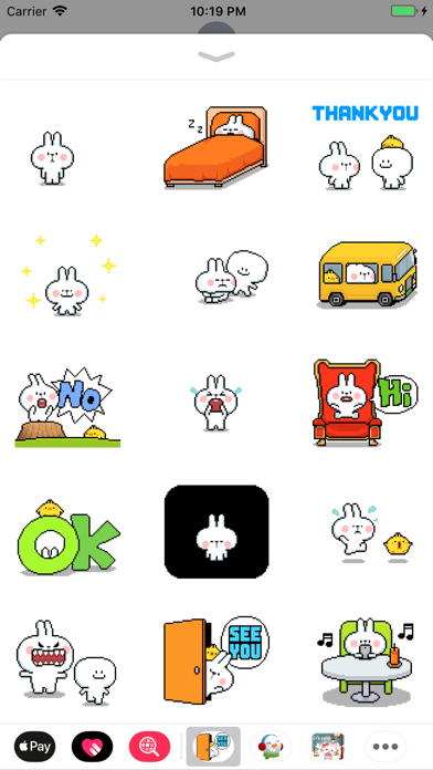 Bunny EDP Animated Stickers screenshot 2