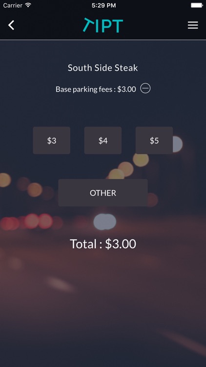 Tipt - Pay and Tip for Valet Parking