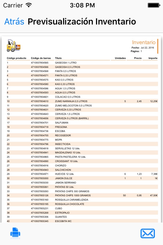 Simple Inventario screenshot 4