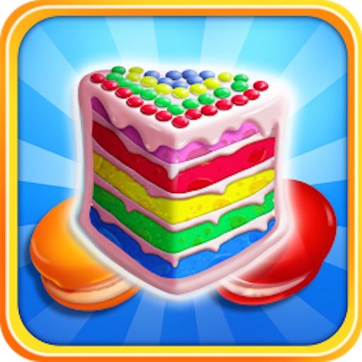 Crunch Yummy Cookies HD-The Best Match 3 Top Game Icon