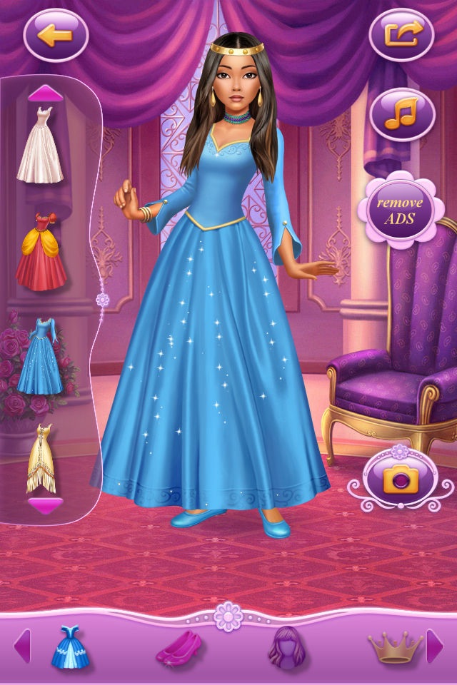 Dress Up Princess Paloma screenshot 3