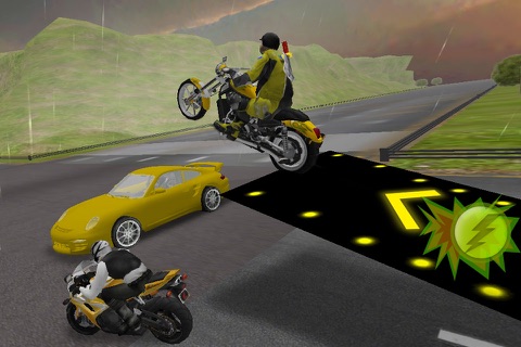 Bike Stunt Fight Race : Racing Rivals Attack screenshot 3
