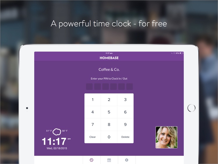 Homebase Time Clock
