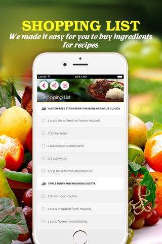 Yummy Fruit Recipes Pro ~ Best of delicious fruit recipes screenshot 3