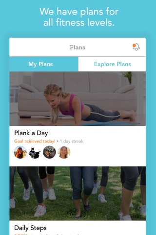 EveryMove Fit: Fitness Plans, Goals & Challenges screenshot 3