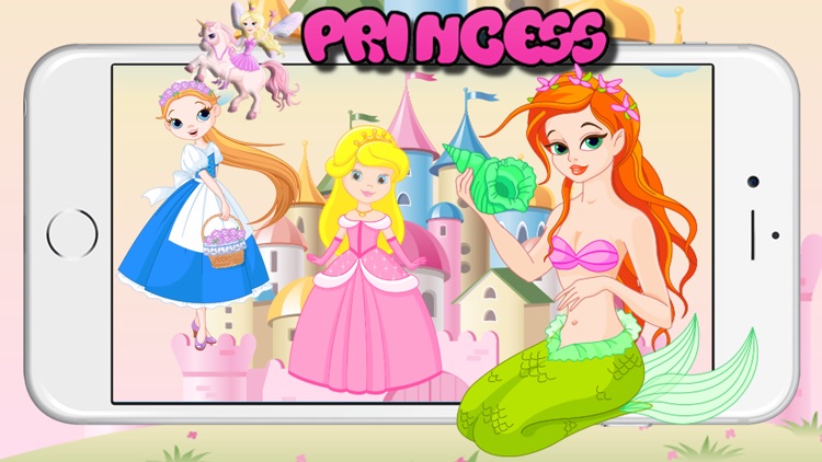 Princess Puzzle Matching Games Kids & Little Girls