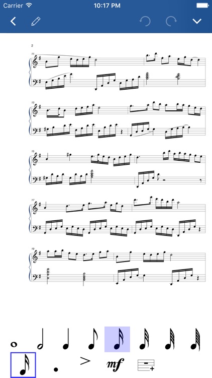 Notation Pad Full - Learn Sheet Music Score Notes