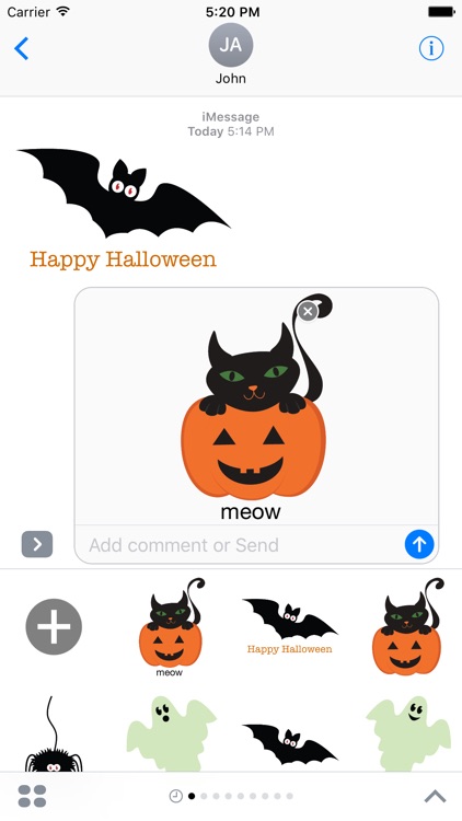 Halloween Bat, Black Cat, Ghosts, Spider - MYOSE