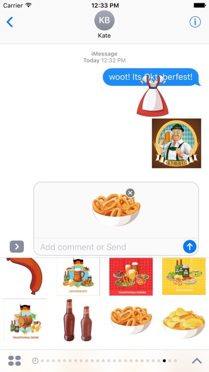 Oktoberfest Stickers