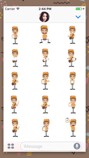 Messenger Boy:Animated Sticker(圖3)-速報App