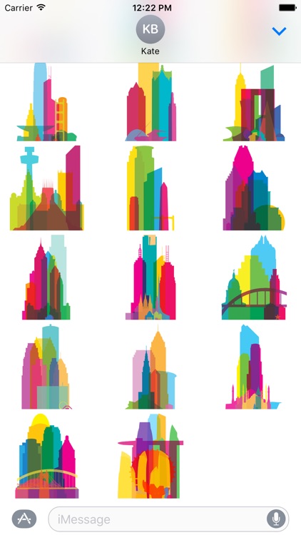 Cityscapes Stickers