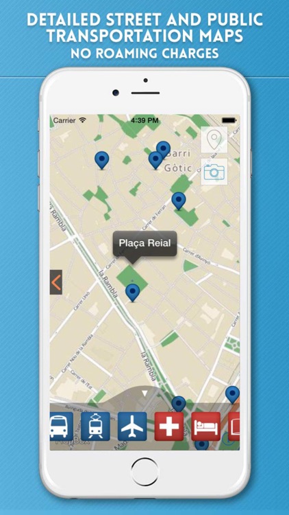 Barcelona City Guide & Offline Travel Map screenshot-3